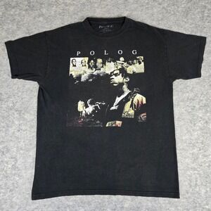 Polo G Mens Black Graphic‎ Hip Hop Streetwear T-Shirt Large